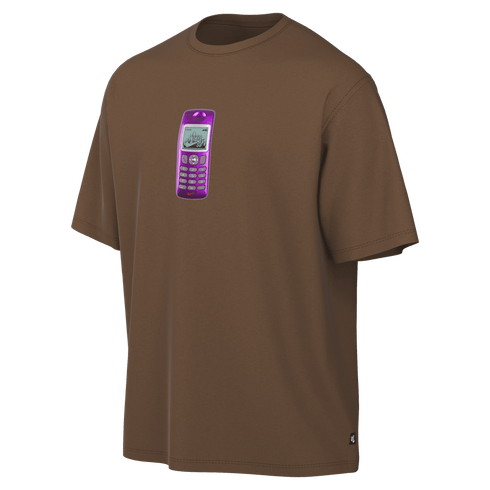 Nike SB Phone T-Shirt - Mosswood Brown - IM4424-235