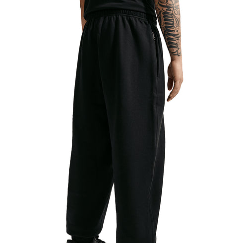 Nike SB Solo Swoosh Fleece Pant - Black / Black / White - Streetart.fr