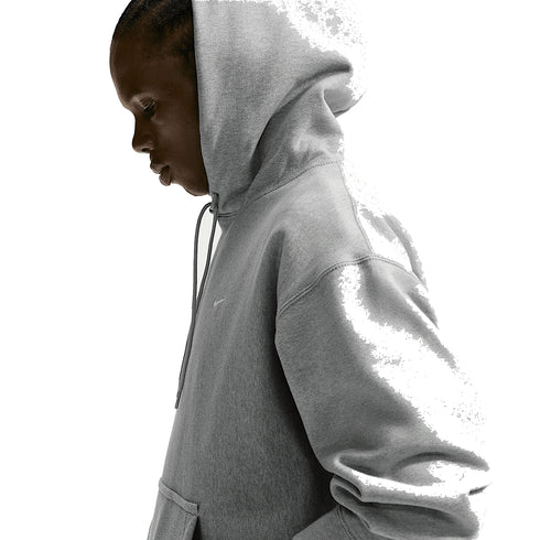 Nike SB Solo Swoosh Hoodie - Dark Grey Heather - Streetart.fr