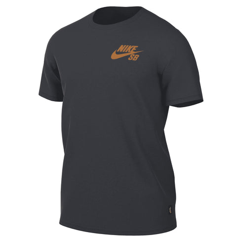 Nike SB Tee Logo Lbr Dark Smoke Grey - Streetart.fr