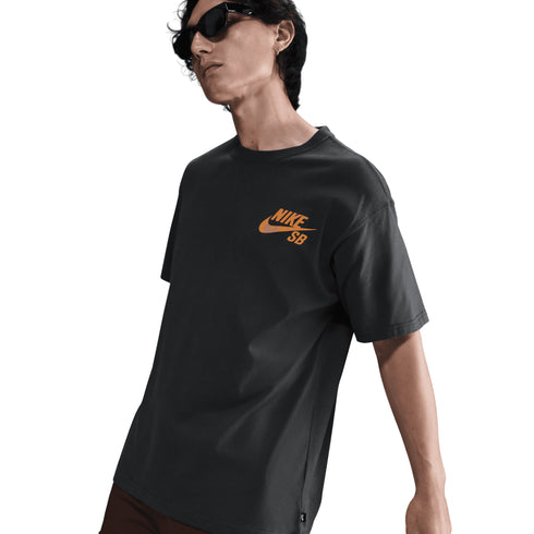 Nike SB Tee Logo Lbr Dark Smoke Grey — vue 4