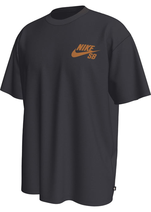 Nike SB Tee Logo Lbr Dark Smoke Grey - Streetart.fr