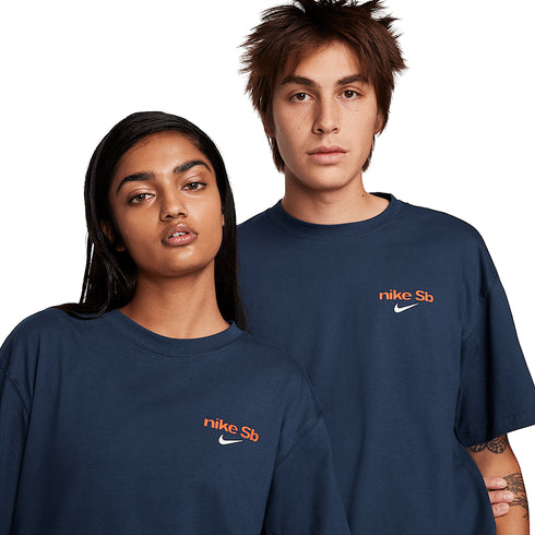Nike SB Tee Repeat Midnight Navy - Streetart.fr