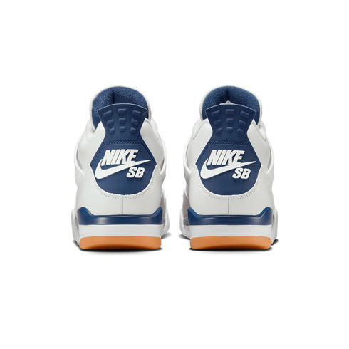 Nike Sb X Air Jordan 4 Retro Sp - Summit White / White / Navy / Neutral - Streetart.fr