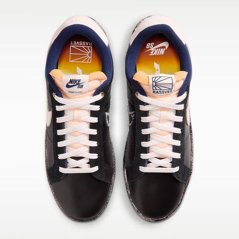 Nike Sb X Rassvet Zoom Tennis Classic QS - Blue Void / Blue void / Sail - Streetart.fr