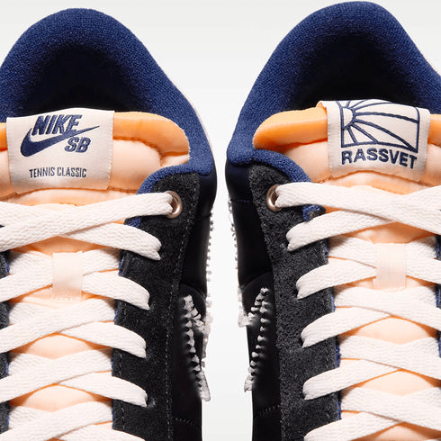 Nike Sb X Rassvet Zoom Tennis Classic QS - Blue Void / Blue void / Sail - Streetart.fr