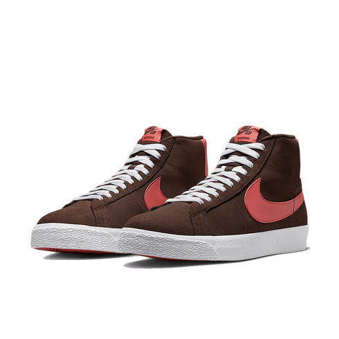 Nike SB Zoom Blazer Mid Baroquer Brown / Adobe - Baroque Brown / White - Streetart.fr