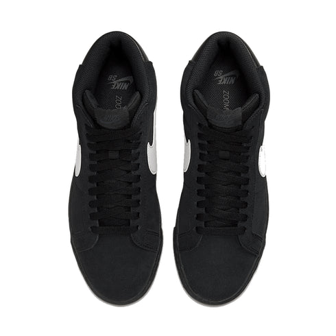 Nike SB Zoom Blazer - Mid Black / White / Black / Black - Streetart.fr