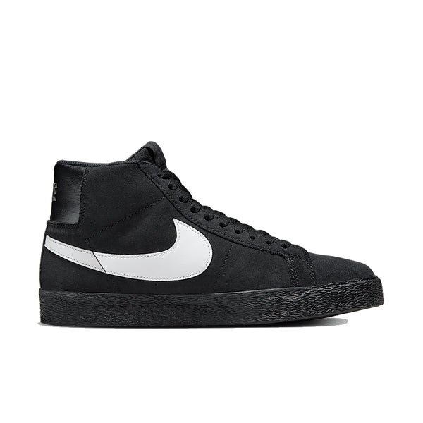 Nike SB Zoom Blazer - Mid Black / White / Black / Black — chaussures