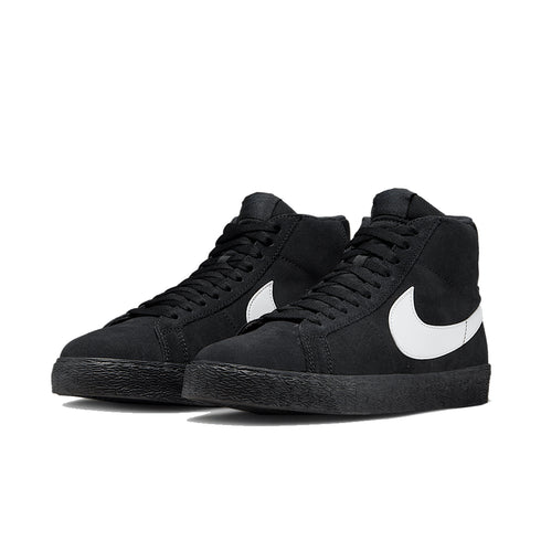 Nike SB Zoom Blazer - Mid Black / White / Black / Black - Streetart.fr