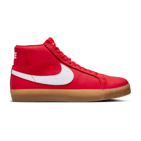 Nike Sb Zoom Blazer Mid Iso - University Red / White - White - Streetart.fr