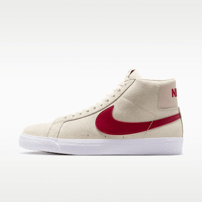 Nike SB Zoom Blazer Mid - Pale Ivory / Noble Red / Silt Red - Streetart.fr