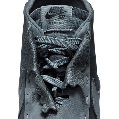 Nike Sb Zoom Blazer Mid Qs Diorr Greenwood - Anthracite / Dk Smoke Grey - Streetart.fr