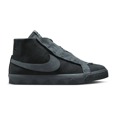 Nike Sb Zoom Blazer Mid Qs Diorr Greenwood - Anthracite / Dk Smoke Grey - Streetart.fr