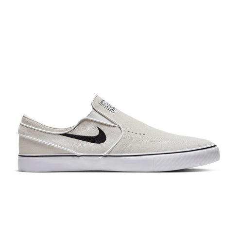 Nike Sb Zoom Janoski + Slip On - Summit White / Black - Summit White - White - Streetart.fr
