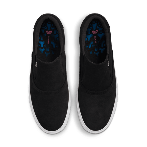 Nike SB Zoom Verona Slip Black / White-Black — vue 5