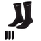 Nike SB Nk Everyday Csh Crew Sock 3 Paire - 132 Black / White Nike