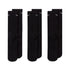 Nike SB Nk Everyday Csh Crew Sock 3 Paire - 132 Black / White Nike