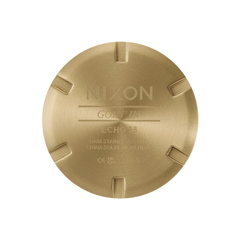 Nixon Echo 38 Gold / Black - Streetart.fr