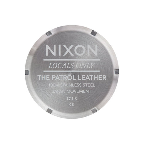 Nixon Patrol Leather Navy / Saddle - Streetart.fr