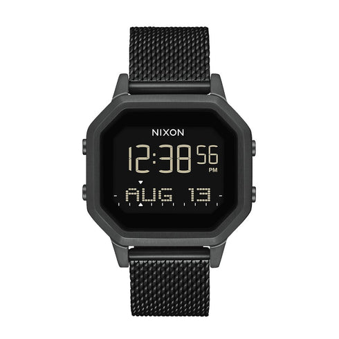 Nixon Siren Milanese All Black - Streetart.fr