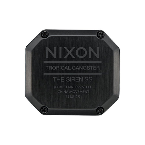 Nixon Siren Milanese All Black - Streetart.fr