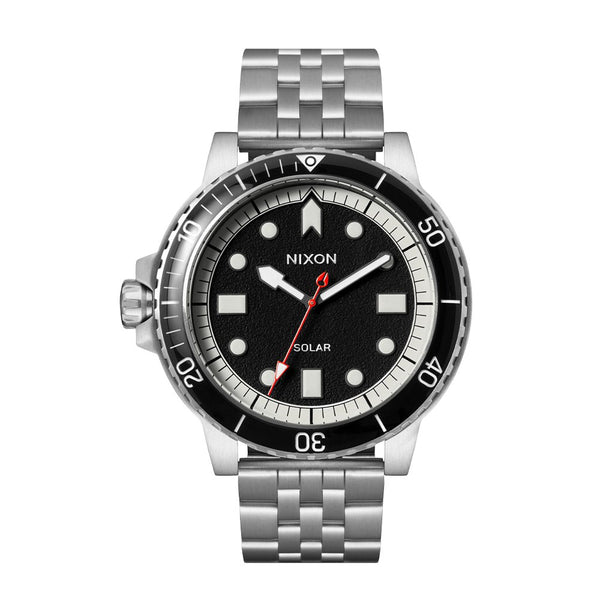 Nixon Stinger 44 Silver / Black / White - Streetart.fr