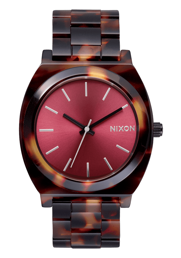Nixon Time Teller Acetate - Tortoise - Streetart.fr