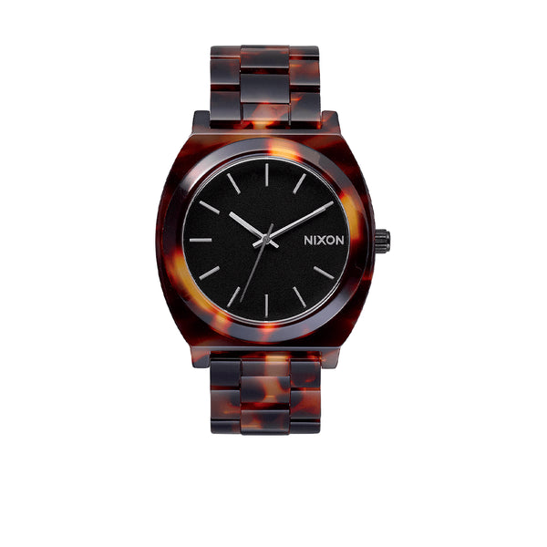 Nixon Time Teller Acetate - Tortoise - Streetart.fr