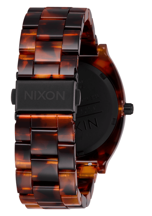 Nixon Time Teller Acetate - Tortoise - Streetart.fr