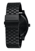 Nixon Time Teller Solar - All Black / White - Streetart.fr