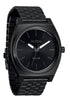 Nixon Time Teller Solar - All Black / White - Streetart.fr