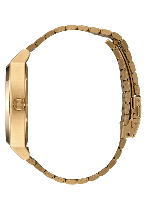 Nixon Time Teller Solar - All Gold / Black - Streetart.fr
