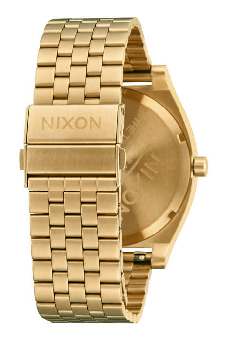 Nixon Time Teller Solar - All Gold / Black - Streetart.fr
