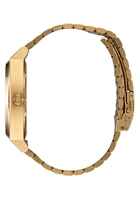 Nixon Time Teller Solar - All Gold / Black - Streetart.fr
