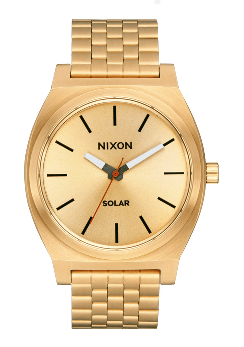 Nixon Time Teller Solar - All Gold / Black - Streetart.fr