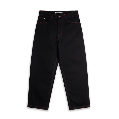 Polar Big Boy Pants - Apocalypse Nun Black / Red