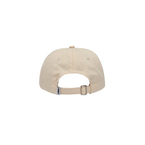 Obey 2 Tone Bold 6 Panel Strapback Cap Casquette - Unbleached - Streetart.fr