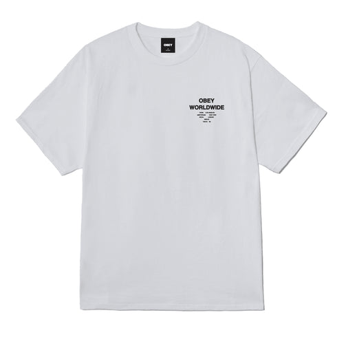 Obey Angels Above T-Shirt - White - Streetart.fr