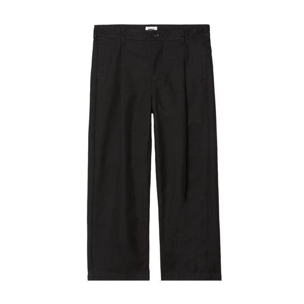Obey Armel Pleated Pant - Black - Streetart.fr