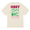 Obey Art Studio Flowers T-Shirt - Cream - Streetart.fr