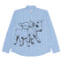 Obey Billy Woven - Light Blue Multi - Streetart.fr