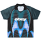 Obey Blurred Soccer Jersey - Dark Teal - Streetart.fr