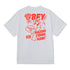 Obey Building Strong T-Shirt - White - Streetart.fr