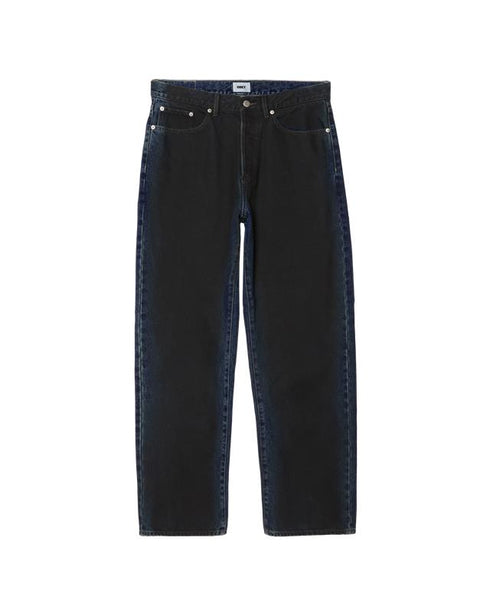Obey Classic Baggy Spay Denim Indigo Spray - Streetart.fr