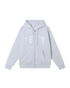 Obey Collegiate Zip Hood Zip - Ash Grey - Streetart.fr