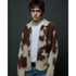 Obey Cow Pattern Zip Sweater - Cow Multi - Streetart.fr