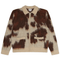 Obey Cow Pattern Zip Sweater - Cow Multi - Streetart.fr