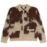Obey Cow Pattern Zip Sweater - Cow Multi - Streetart.fr