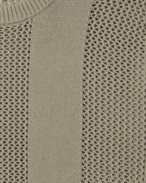 Obey Crochet Sweater - London Fog - Streetart.fr